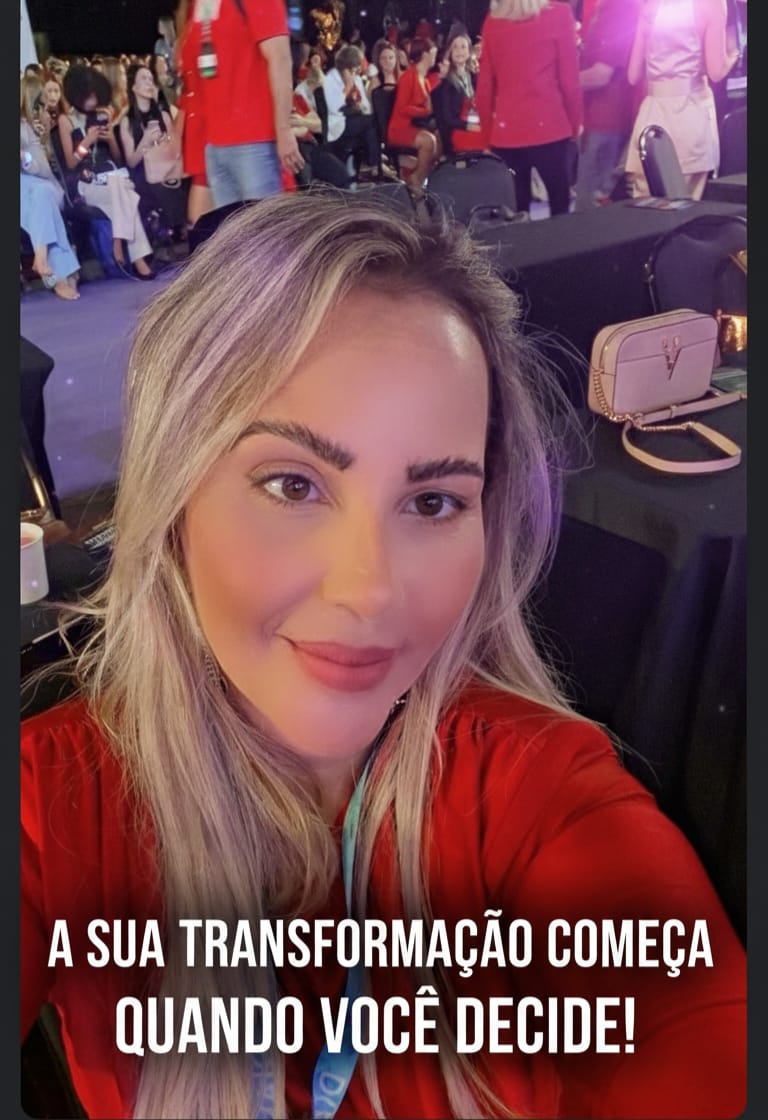 Adriana Carvalho como cocriadora em evento Red